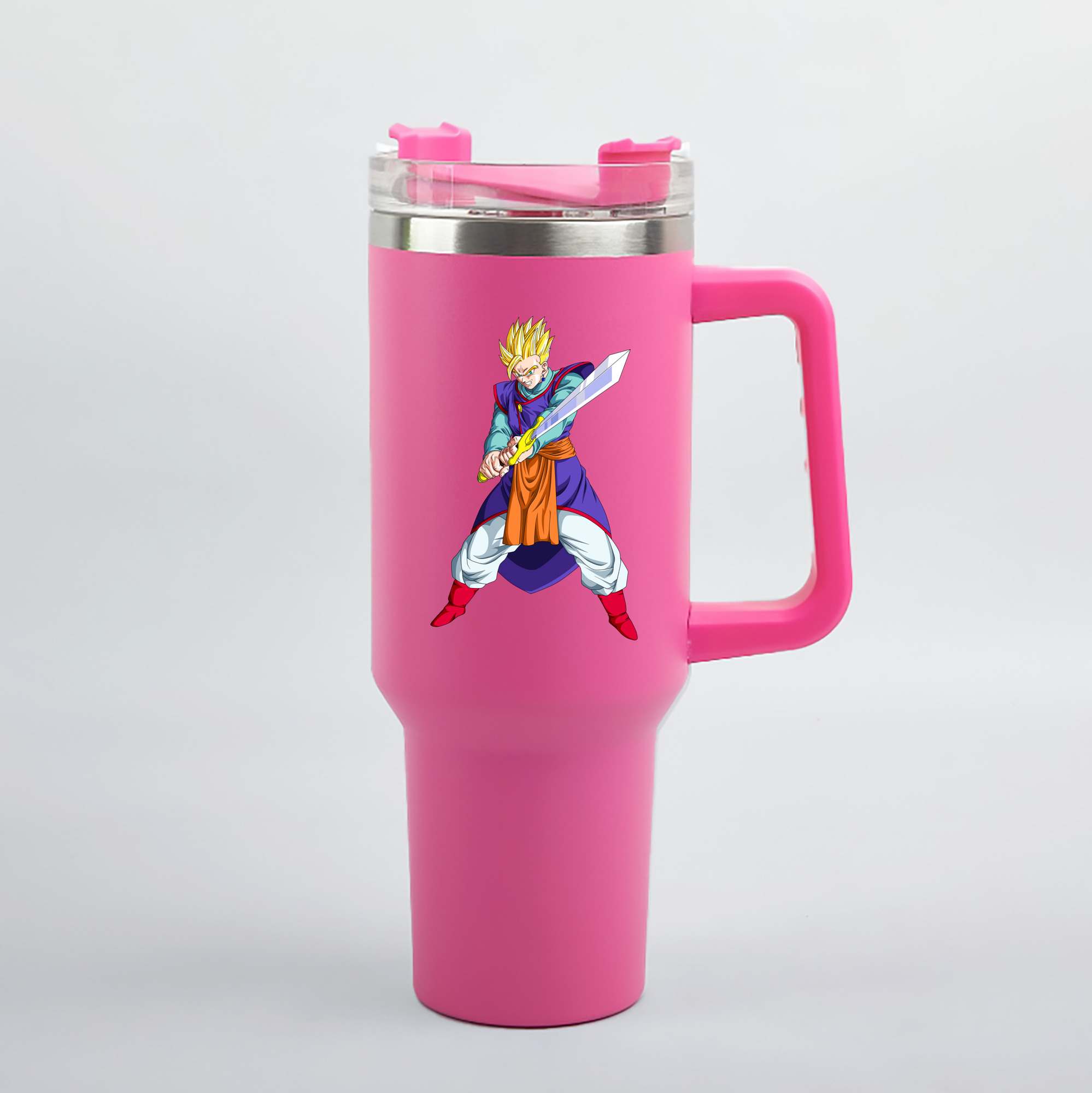 （画像用） ドラゴンボール 孫 悟飯（そんごはん）DRAGON BALL Son Gohan 1200mL車用タンブラー（カラープリント）
